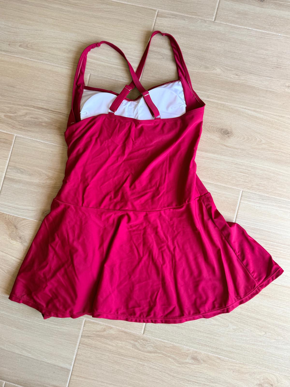 Classy Solid Two-piece Swimsuit
