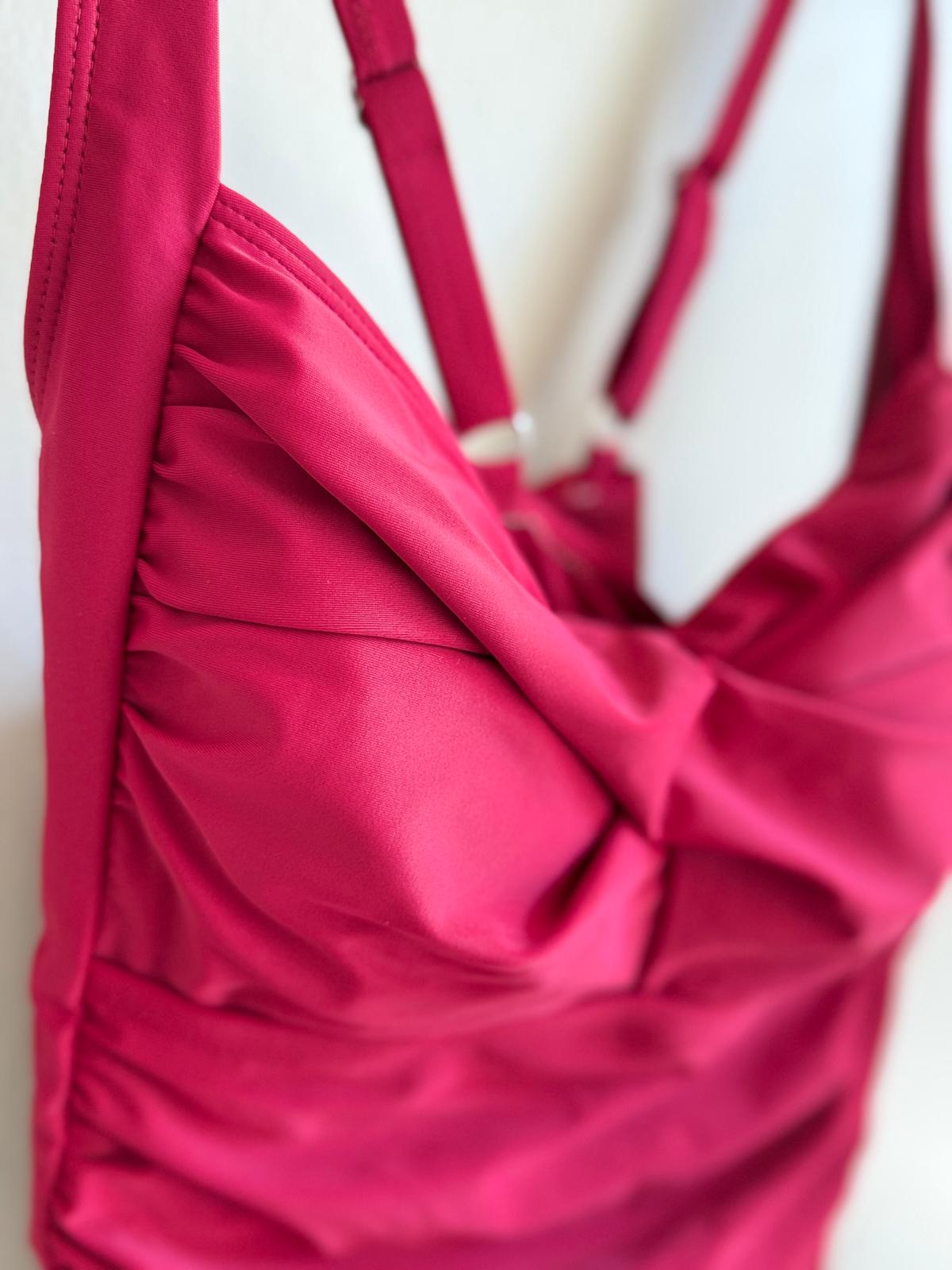 Classy Solid Two-piece Swimsuit