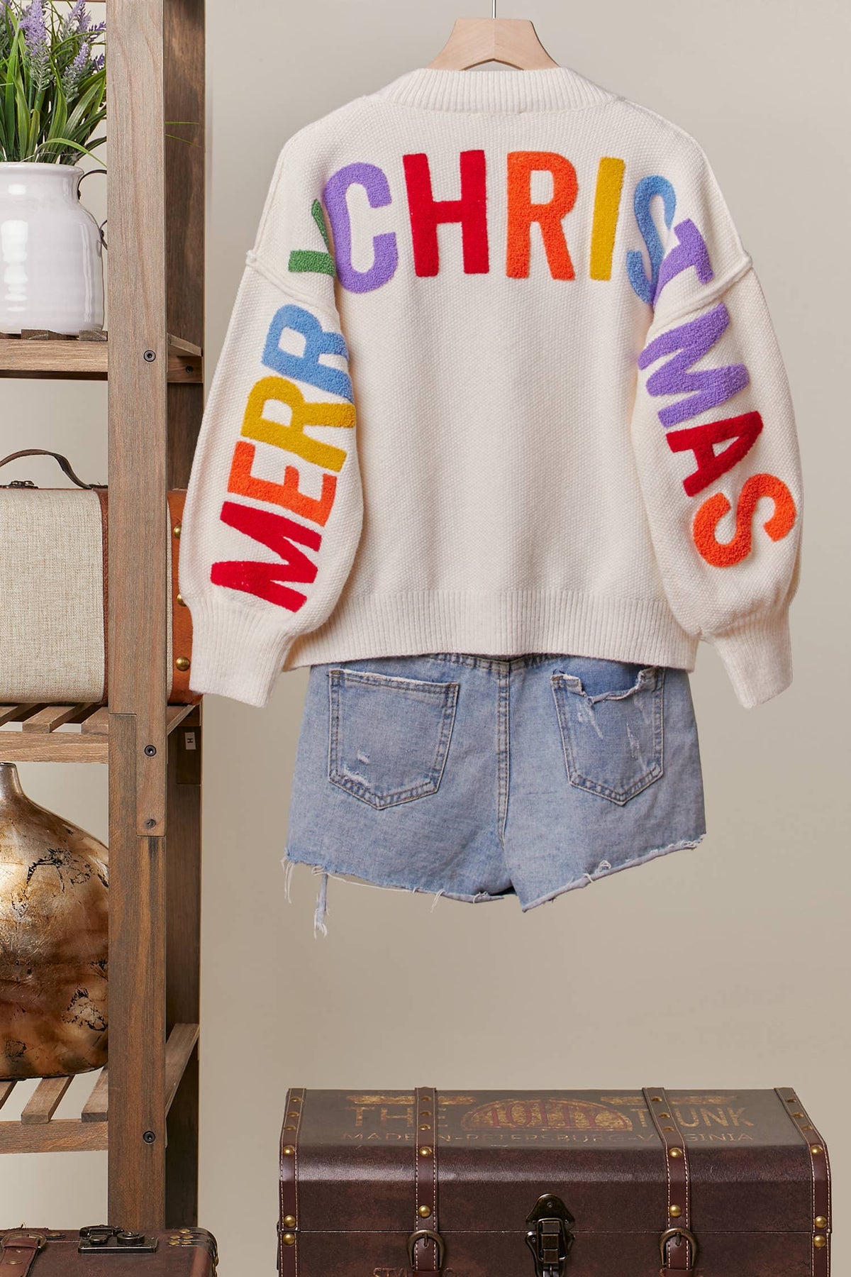 Oversize Christmas Sweater - Ho Ho Ho!
